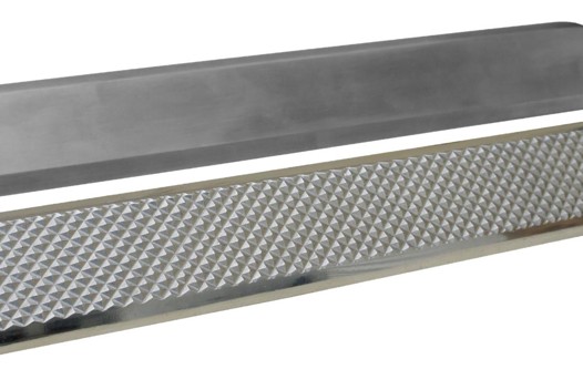 Bande de guidage podotactile en inox